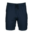 thumbnail image 2 of Russell Athletic Men's 2Pk Outstanding Stretch Short 8" (Navy/Navy Heather, Large), 2 of 5