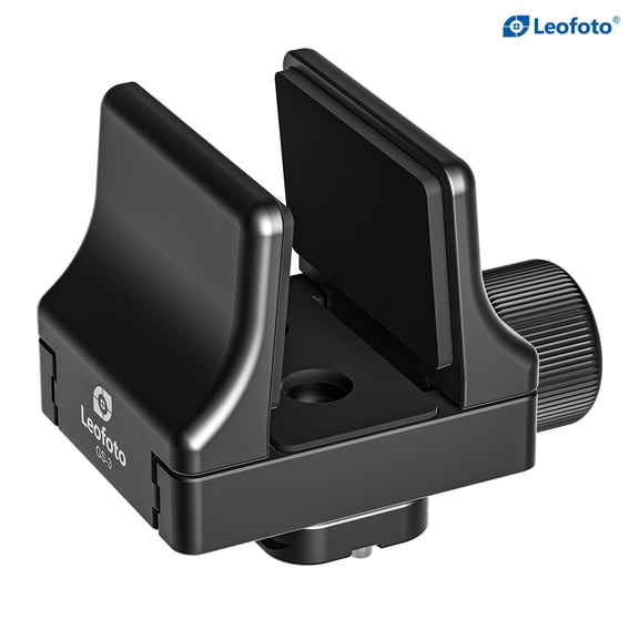 Leofoto  Lightweight Clamp Support Mount - Arca QR Clamp, Black