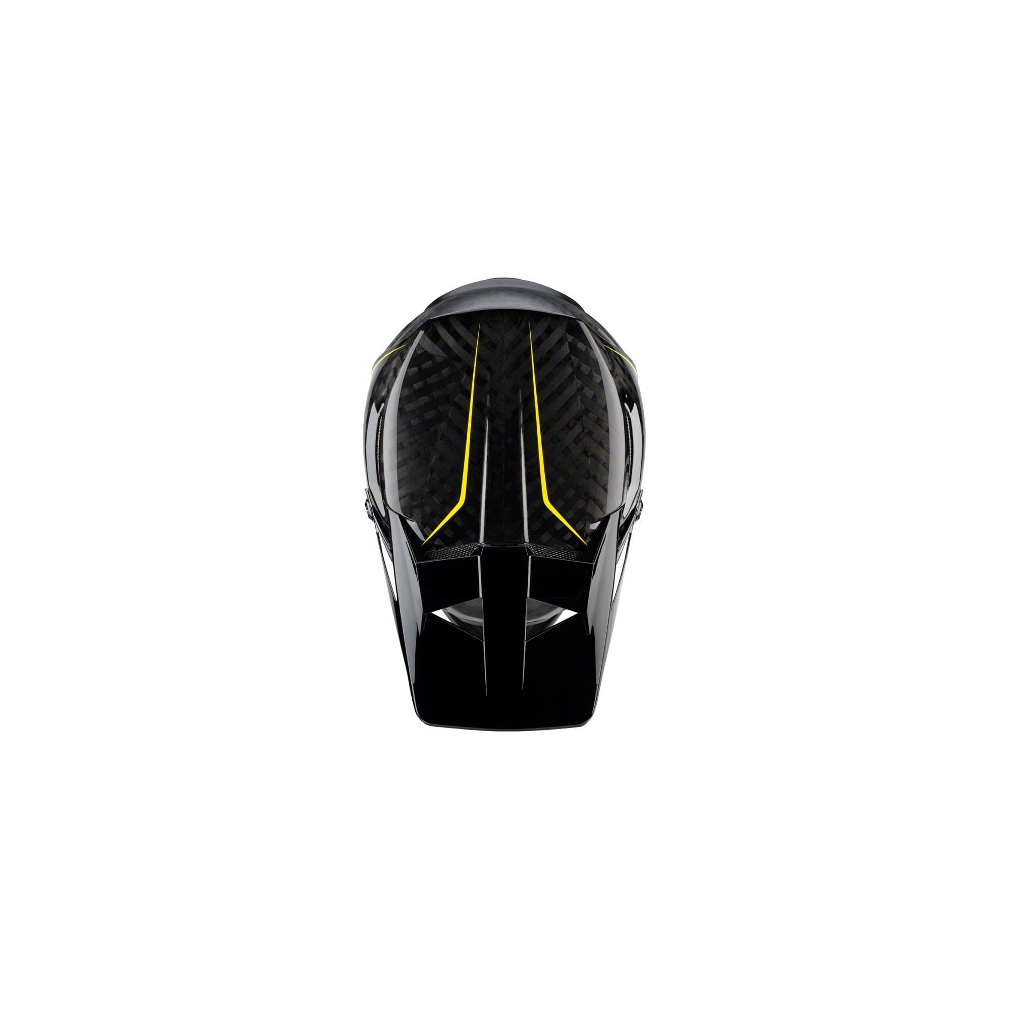 100% Aircraft MIPS Carbon Full-Face Helmet: Raw Black SM