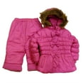 thumbnail image 2 of Infant Girls Pink Outerwear Set Snow Pants Ski Jacket Coat Snowsuit 12m, 2 of 2