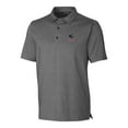 thumbnail image 2 of Men's Cutter & Buck Heather Charcoal Delaware Fightin' Blue Hens Forge Stretch Polo, 2 of 3