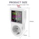 thumbnail image 2 of WIFI Smart Socket 220V AC Power Meter funciona con Alexa Google Home Power Monitor, 2 of 9