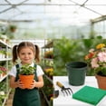 thumbnail image 6 of 4Pcs Planter Pot Filler Insert, 8 x 8 x 1.1in Square Plant Pot Filler, Lightweight Flower Pots Drainage Filler for Indoor Outdoor Gardening Plants Container, Green, 6 of 7