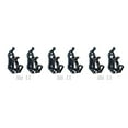 thumbnail image 3 of Guardoinrt 2Pack Mount For Roof Rack Mount Mount Brackets Accessories Wall Mounting For Roof Rack Truck Boats Black 3Set, 3 of 6