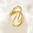 thumbnail image 4 of Ross-Simons Italian 18kt Gold Over Sterling Open-Space Wave Ring, Women's, Adult, 4 of 5