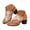 Pink, variant on Dakaela Womens Chunky Heels Sandals Flower Orthopedic Wedge Dress Shoes Toe Ring Backless Ladies Casual Work Walking Sandal Size 6-10 Black
