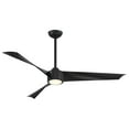 thumbnail image 7 of Minkaaire F774L-BN/SL Pike 56" 3 Blade Led Ceiling Fan - Silver, 7 of 7
