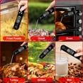 thumbnail image 5 of JILhome Meat Thermometer Digital, Instant Read Food Thermometer, Waterproof Grill Thermometer for Cooking Kitchen Gadgets, Oven Grill Candy BBQ, Gifts for Him Dad Men Birthday, Black, 5 of 8
