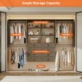 thumbnail image 6 of VivaVista Modular Closet Systems – Built in Closet Organizer Systems with Drawers and Shelves, Modern Closet Shelving System, Closet Organizers and Storage Drawers, Closet System for Walk in Closets, 6 of 7