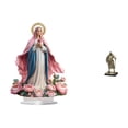 thumbnail image 1 of Escultura de la escena de la Natividad,Adorno acrílico 2D de pie,Centro de mesa decorativo con escena de la Natividad en acrílico,Figura de escritorio,Estatua de caballero,artesanía, 1 of 8