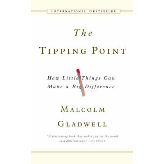 Pre-Owned The Tipping Point : How Little Things Can Make a Big Difference (Paperback) 0316679070 9780316679077