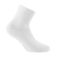 thumbnail image 2 of Rohner Basic calcetines quarter unisex, pack de 3 - quarter deportivo, mezcla de algodón, color liso Blanco 35-38, 2 of 3