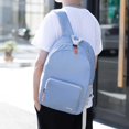 thumbnail image 3 of Portable Folding Backpack Polyester Material Large Capacity Lightweight Skin Bag for Work Travel Outdoor Sports, 3 of 5
