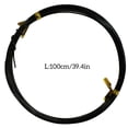 thumbnail image 4 of Craft Wires DIY Handicrafts Braided Thread Good Flexibility Durable Ornament String with Good Shiny Jewelry Lines Exquisite Design for Sculpturing Black, 4 of 5