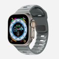 thumbnail image 1 of Correa de silicona suave para Apple Watch Band Ultra 49mm 44mm 45mm 42mm 41mm 42mm 38mm correa de reloj deportiva iwatch Serise 8 7 6 5 pulsera, 1 of 4