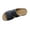 Blue, variant on Womens Slides Sandals With Arch Support Comfort Yoga Mat Cushion Sandals Summer Beach Walking Ladies Flat Orthopedic Slip On Sandals Black 5.5