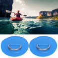 thumbnail image 4 of Almohadilla de anillo en D para bote inflable almohadilla de anillo en D para kayak de alta resistencia a los rayos UV exquisitamente pequeña para accesorios de repuesto para ANGGREK Otros, 4 of 8