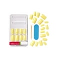 thumbnail image 3 of KISS Gel Sculpted, Press On Nails, Get Real, Yellow, Medium Square, 28 Count, 3 of 7