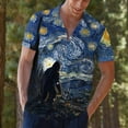 thumbnail image 6 of Cool Bigfoot Men's Hawaiian Shirt, Funny Short Sleeve Button Shirt Shirt for Men Holiday Beach Shirts, 6 of 7