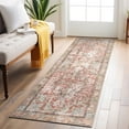 thumbnail image 6 of Rugshop Runner Rugs Vintage Boho Medallion Machine Washable Non-Slip Rugs 2x10, 6 of 14