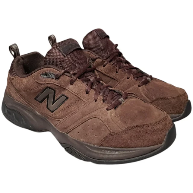 New Balance Mens 623 MX623OD2 Training Walking Shoes Suede Brown Size 11.5 Mens