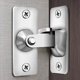 thumbnail image 5 of 3X Adornos de Acero Inoxidable para Baño Suministros para Puertas Cerraduras Puerta Corredera Cerradura de áNgulo Recto Hebilla de Puerta, 5 of 5