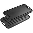 thumbnail image 1 of Bruntmor,20" x 10" Pre-Seasoned Cast Iron, Reversible Grill/Griddle Pan, 1 of 6