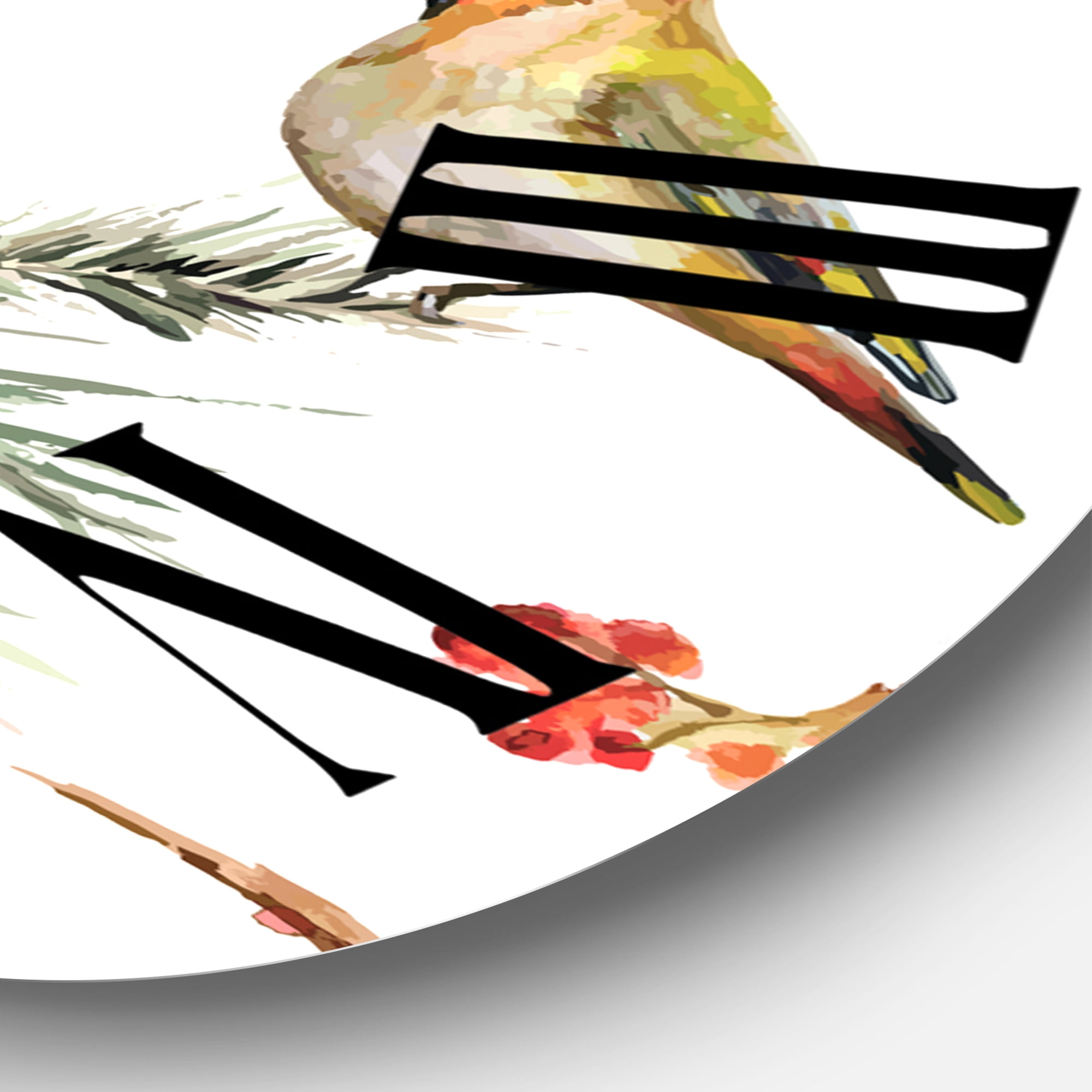 Designart 1 in Traditional Wall Clock