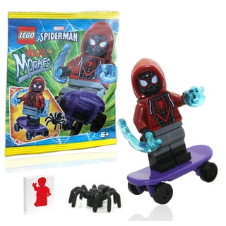 Minifigura Compatível lego Ler e Colorir + Miniatura Homem Aranha em  Promoção na Americanas