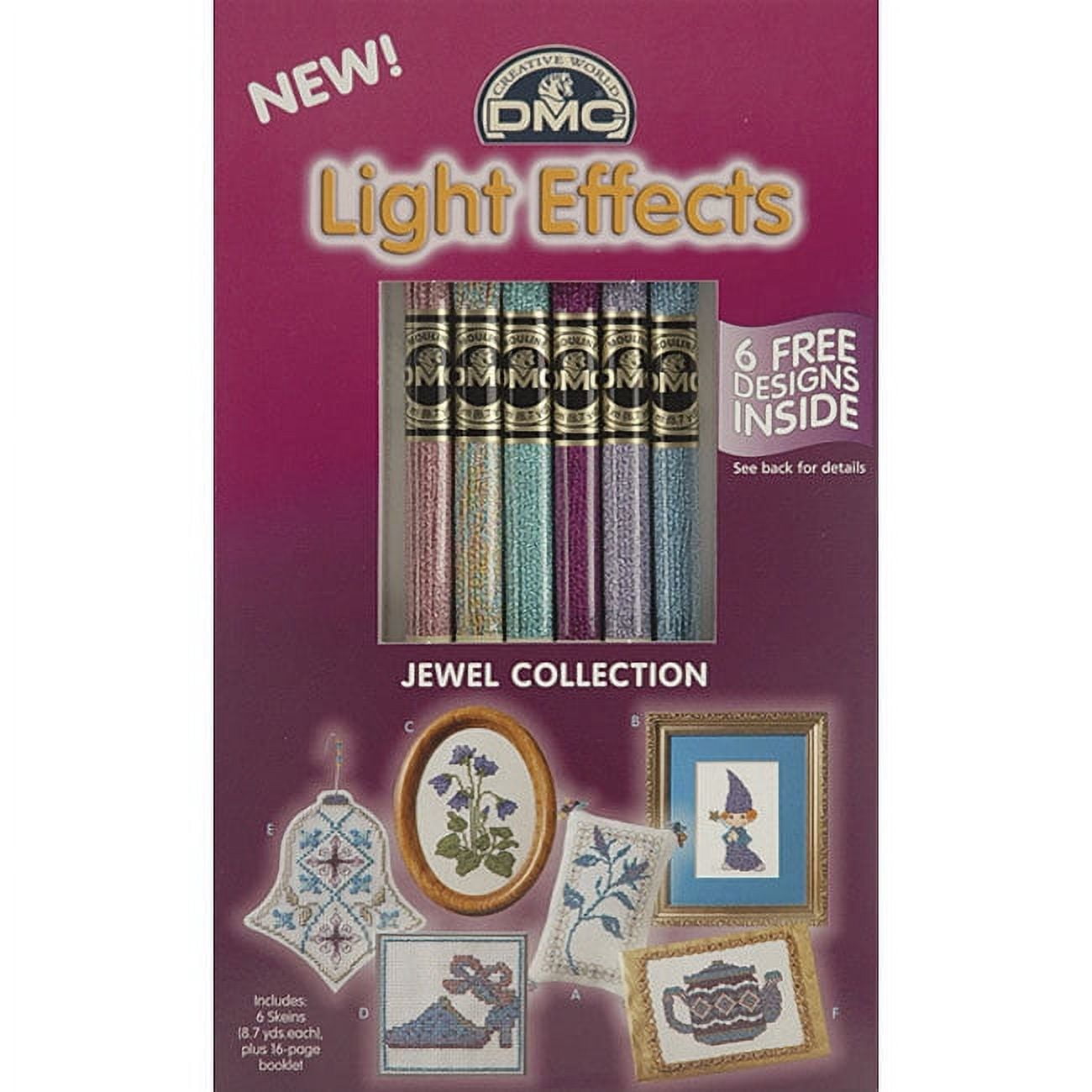 DMC Light Effects Floss Pack 6/Pkg-Fluorescent