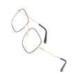 thumbnail image 4 of Guardurnaity Gafas para miopía con lentes antiazules, gafas cuadradas para ordenador, gafas graduadas para mujer, hombre, estudiante, grado dorado Type2 NO2, 4 of 6