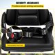 thumbnail image 4 of Asiento de montacargas ajustable universal VEVOR con cinturón de seguridad, reemplazo de asiento de suspensión completa para asiento mecánico pesado, 4 of 9