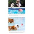 thumbnail image 5 of Bañera flotante amarilla - Juguete duradero para piscina para perros - Accesorios de natación para perros Rojo Verde MX-0129744FYD, 5 of 5