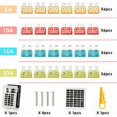 thumbnail image 5 of Caja de fusibles de 12 V y 12 vías, hasta 100 A, portafusibles con 12 fusibles + 2 pegatinas para coche, barco, RV, 5 of 5