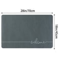 thumbnail image 6 of REGALWOVEN Absorbent Bath Mat Non-Slip Floor Rug for Bathroom Kitchen Navy Blue Welcome 18' x 28', 6 of 6