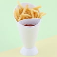 thumbnail image 4 of PENGXIANG French Fries Cup Container Dipping Cone Snack Holder Stand for Salad Sauce Kitchen(2pcs), 4 of 8