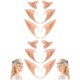 thumbnail image 1 of Orejas de Elfo de Hada de Cosplay Accesorios de Disfraz para Halloween y Navidad 6 Pares CEDAR BRIGHT, 1 of 3