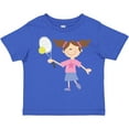 thumbnail image 3 of Inktastic Tennis Girl Girls Toddler T-Shirt, 3 of 5