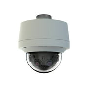 Pelco Optera IMM Series IMM12018-1EP - Network panoramic camera - dome - outdoor - vandal / weatherproof - color (Day&Night) - 4 x 3 MP - 2048 x 1536 - fixed focal - audio - wired - GbE - MJPEG, H.264 - PoE Plus