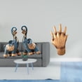 thumbnail image 2 of Figura de elefante,Figuras de elefantes,estatuas,adornos de animales,Escultura de mano,Escultura de mano,manos entrelazadas,amantes abrazados.,Figuras de estatuas,figuras de resina de pareja, 2 of 8
