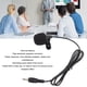 thumbnail image 4 of Micrófono De Condensador Omnidireccional, Reducción De Ruido, Fuerte Capacidad Antiinterferencias, Micrófono De Solapa Lavalier Con Cable Para Reuniones, 4 of 7