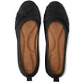 thumbnail image 7 of Ablanczoom Womens Flats Shoes: Slip-on Ballet Loafers Women Sneakers Bowknot Suede, 7 of 7