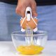 thumbnail image 3 of Huevos sin astillas, galleta de huevos, utensilio de regalo de cocina (235X53X110MM), separador de proteína de clara de yema de huevo, herramienta de cocina, 3 of 3
