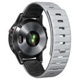 thumbnail image 1 of 22mm Magnetic Strap for Garmin Fenix 8 47mm Fenix E 47mm Quatix 7 Pro Silicone Watch Band - Black, 1 of 4