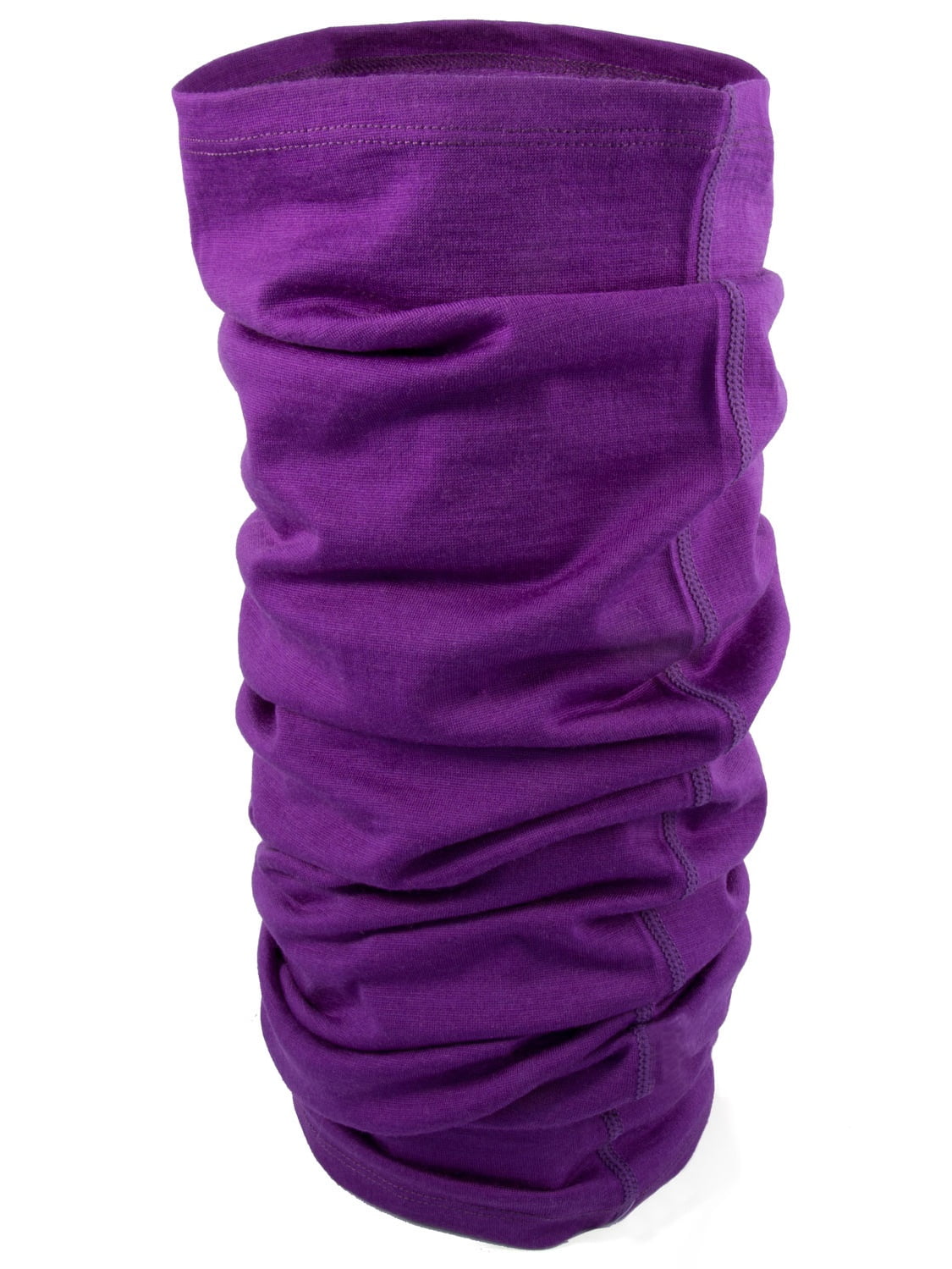 MERIWOOL Unisex Merino Wool Neck Gaiter Purple