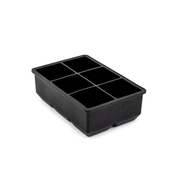 Core Kitchen 6012621 Onyx Silicone Ice Cube Tray