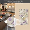 thumbnail image 5 of Yayeee Blank Wall Plate Cover 1-Gang 4.5"x2.7" Home Unused Decorative Outlet, Purple Floral Rabbit, 5 of 7