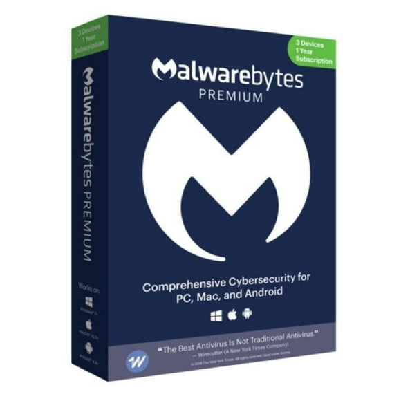 Malwarebytes Premium 1-Year | 3-Device