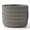 Gray, variant on Black 37oz Plastic Unbreakable Serving Bowl Set of 4 for Pasta Salad Soup