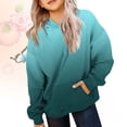 thumbnail image 1 of Chandail à Capuche pour Filles Manches Longues Mignon Haut Ample Décontracté pour Adolescentes, 1 of 5